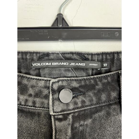 NWT Volcom black jean shorts. Size 27 - Picture 3 of 5